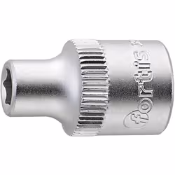 Fortis 4317784707121, 3/8", 1 testina/e, 12 mm, Acciaio al cromo vanadio, 24,9 mm