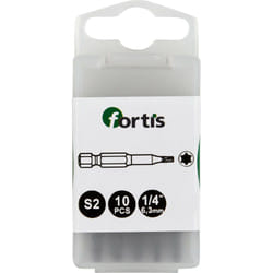 Fortis 4317784727105 punta per cacciavite 10 pz
