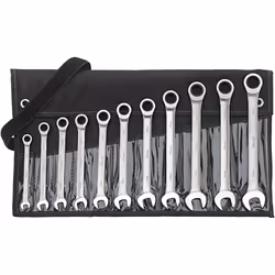 Fortis 4317784727228, Acciaio al cromo vanadio, Opaco, 15°, 11 pz