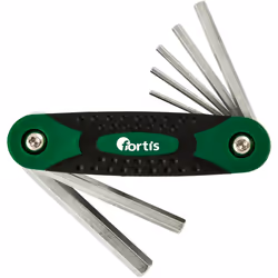 Fortis 4317784728546, 7 pz, 2,2.5,3,4,5,6,8 mm, Cromo