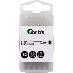 Fortis 4317784728973, 10 pz, Torcia, T10, 1/4", 50 mm