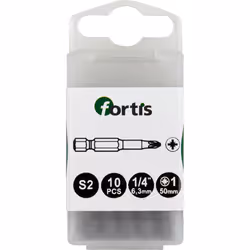 Fortis 4317784728980, 10 pz, Croce, PZ 3, 1/4", 50 mm