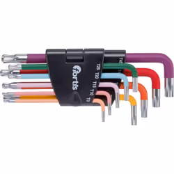 Fortis 4317784730013, 9 pz, 10,15,20,25,27,32 mm, Cromo