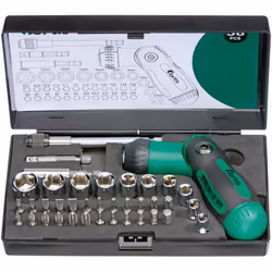 Fortis 4317784730334, 38 testina/e, Acciaio al cromo vanadio