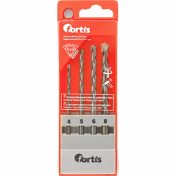 Fortis 4317784773362, Trapano, 7 pz