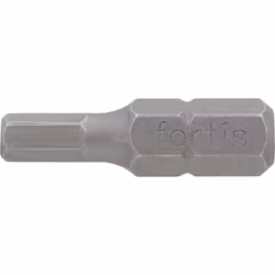 Fortis 4317784775380, 10 pz, Esagono, 1/4", 25 mm