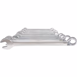 Fortis 4317784780032, 6,7,8,9,10,11,12,13,14,17,19,22 mm, Acciaio al cromo vanadio, Opaco, 15°, 12 pz