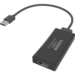 Vision TC-USBHDMI adattatore grafico USB 1920 x 1080 Pixel Nero