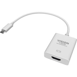 Vision TC-USBCHDMI adattatore grafico USB 3840 x 2160 Pixel Bianco