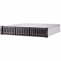 HPE MSA 1040 array di dischi Armadio (2U) Nero, Acciaio inox
