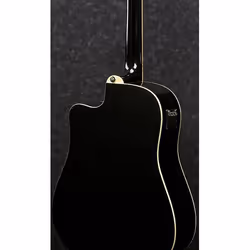 Ibanez PF15ECE-BK chitarra Chitarra acustico-elettrica Dreadnought 6 corde Nero - Vista aggiuntiva 2