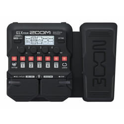 Zoom G1X FOUR, Gitarren Effekt Pedale d'espressione Nero
