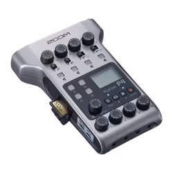 Zoom PodTrak P4 16 bit 44,1 kHz Grigio - Vista aggiuntiva 2