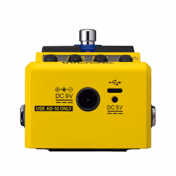 Zoom MS-200D+ pedale per effetto Pedale d'espressione Giallo - Vista aggiuntiva 3