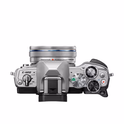 Olympus OM-D E‑M10 Mark IV + ED 14-42mm F3.5-5.6 EZ 4/3" MILC 20,3 MP Live MOS 5184 x 3888 Pixel Argento - Vista aggiuntiva 4