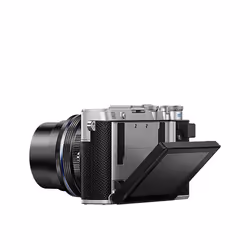 Olympus PEN E‑P7 4/3" MILC 20,3 MP Live MOS Nero, Argento - Vista aggiuntiva 4