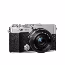 Olympus PEN E‑P7 4/3" MILC 20,3 MP Live MOS Nero, Argento - Vista aggiuntiva 5