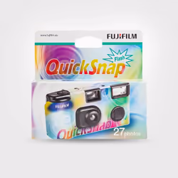 Fujifilm Quicksnap Flash Macchina da presa usa e getta 135 mm Nero - Vista aggiuntiva 2