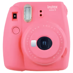 Fujifilm Instax Mini 9, 62 x 46 mm, Rosa, 0.6 - ∞, 0,6 - 2,7 m, 1/60 s, Stilo AA