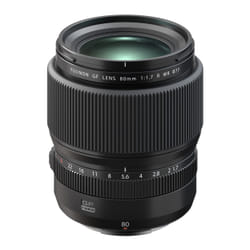 Fujifilm FUJINON GF80mmF1.7 R WR MILC Obiettivi standard Nero