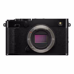 Fujifilm X -E5 Body, 40,2 MP, 7728 x 5152 Pixel, X-Trans CMOS 5 HR, 6.2K, Touch screen, Nero