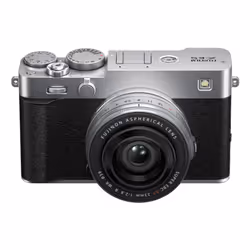 Fujifilm X -E5 Kit XF23mmF2.8 R WR Corpo MILC 40,2 MP X-Trans CMOS 5 HR 7728 x 5152 Pixel Argento - Vista aggiuntiva 4