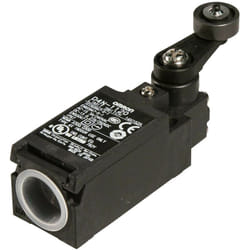Omron - Finecorsa a scatto 1NA+1NC con azionatore braccio con rotella D4N1120
