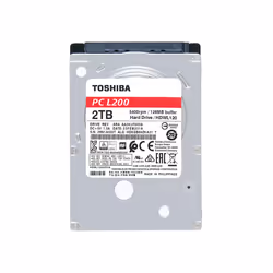 Toshiba L200 disco rigido interno 2 TB 5400 Giri/min 128 MB 2.5" Serial ATA III - Vista aggiuntiva 4