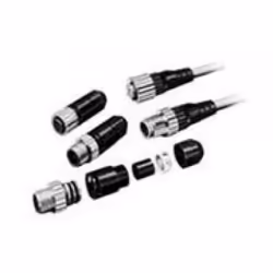 Connettore M12 con cavo 5 metri. Caratteristiche tecniche Numero di poli 4 Tipo di collegamento elettrico, lato campo (Sensor ...