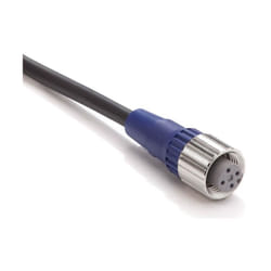 Omron - Connettore femmina M12 dritto 4 Fili 5 Metri XS2FLM12PVC4S5M
