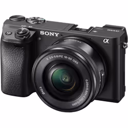 Sony Alpha 6300L, fotocamera mirrorless con obiettivo 16-50 mm, attacco E, sensore APS-C, 24.2 MP - Vista aggiuntiva 4