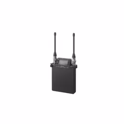 Sony URX-S03D, Supporto per fotocamera, Alta frequenza (UHF), Rimovibile, 638,025 - 694 MHz, 23 - 18000 Hz, 42 canali