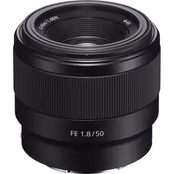 Sony SEL-50F18F Obiettivo a Focale Fissa 50 mm F1.8, Mirrorless Full-Frame, Attacco E, SEL50F18F