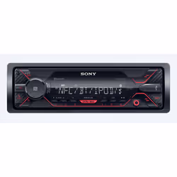 Sony DSX-A410BT, Nero, 1 DIN, 55 W, FLAC, MP3, WMA, LCD, A2DP, AVRCP, HFP, OPP, PBAP, SPP
