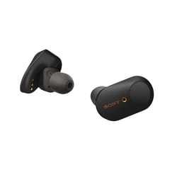 Sony WF-1000XM3, Cuffie Bluetooth Completamente Wireless con HD Noise Cancelling, Microfono per phone-call, Compatibili con Google Assistant, Alexa e Siri, iOS/Android, NFC, Batteria fino a 32 Ore (Nero)