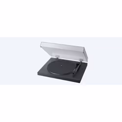 Sony PSLX310BT, Giradischi con trasmissione a cinghia, Nero, Alluminio, 33 1/3,45 Giri/min, Motore CC, 50 dB