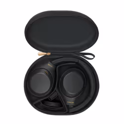 Sony WH-1000XM4 - Cuffie Bluetooth Wireless con HD Noise Cancelling Evoluto, Microfono per Phone-Call, Alexa Built-in, Google Assistant e Siri e Batteria Fino a 30 ore (Nero, 2020) - Vista aggiuntiva 5
