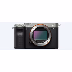 Sony α 7C, 24,2 MP, 6000 x 4000 Pixel, CMOS, 4K Ultra HD, Touch screen, Nero, Argento