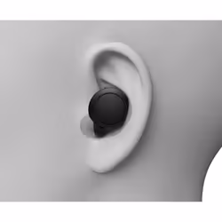 Sony WF-C500 - Auricolari True Wireless, Fino a 20 ore di durata della batteria con custodia di ricarica, Compatibile con l'Assistente Vocale, Microfono integrato (Nero) - Vista aggiuntiva 5