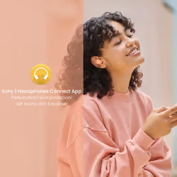 Sony Auricolari WF-C500 True Wireless - Fino a 20 ore di durata della batteria con custodia di ricarica - Compatibile con l'Assistente Vocale - Microfono integrato per le telefonate - Connessione Bluetooth affidabile - Arancione - Vista aggiuntiva 7