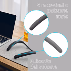 Sony SRS-NB10 - Neckband Speaker wireless, Microfono integrato, leggero e confortevole, nero - Vista aggiuntiva 4