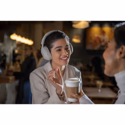 Sony WH-1000XM5 Cuffie Wireless con Noise Cancelling - Batteria fino a 30 ore - Around-ear - Con Alexa e Google Assistant - Con microfono integrato per telefonate - Argento - Vista aggiuntiva 5