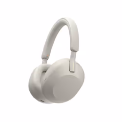 Sony WH-1000XM5 Cuffie Wireless con Noise Cancelling - Batteria fino a 30 ore - Around-ear - Con Alexa e Google Assistant - Con microfono integrato per telefonate - Argento - Vista aggiuntiva 7