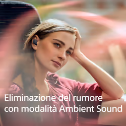 Sony LinkbBuds S - Auricolari True Wireless con Noise Cancelling - Fino a 20 ore di batteria con custodia - Compatibili con Alexa e Google Assistant - Microfono integrato per telefonate - Connessione Bluetooth Affidabile - Nero - Vista aggiuntiva 4