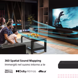 Sony HT-A3000 - soundbar TV bluetooth a 3.1. canali, Dolby Atmos® e doppio subwoofer integrato. - Vista aggiuntiva 4