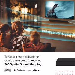 Sony HT-A3000 - soundbar TV bluetooth a 3.1. canali, Dolby Atmos® e doppio subwoofer integrato. - Vista aggiuntiva 7