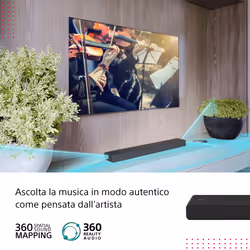 Sony HT-A3000 - soundbar TV bluetooth a 3.1. canali, Dolby Atmos® e doppio subwoofer integrato. - Vista aggiuntiva 8