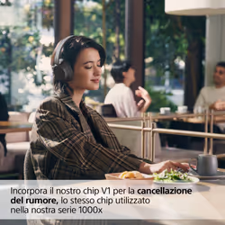 Sony WH-CH720N Cuffie Bluetooth wireless con cancellazione del rumore - Durata della batteria fino a 35 ore e ricarica rapida - Nero - Vista aggiuntiva 4