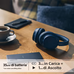 Sony WH-CH720 Auricolare Con cavo e senza cavo A Padiglione Musica e Chiamate USB tipo-C Bluetooth Blu - Vista aggiuntiva 6