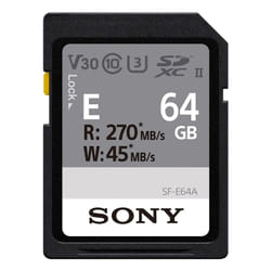 Sony SF-E64A 64 GB SDXC Classe 10